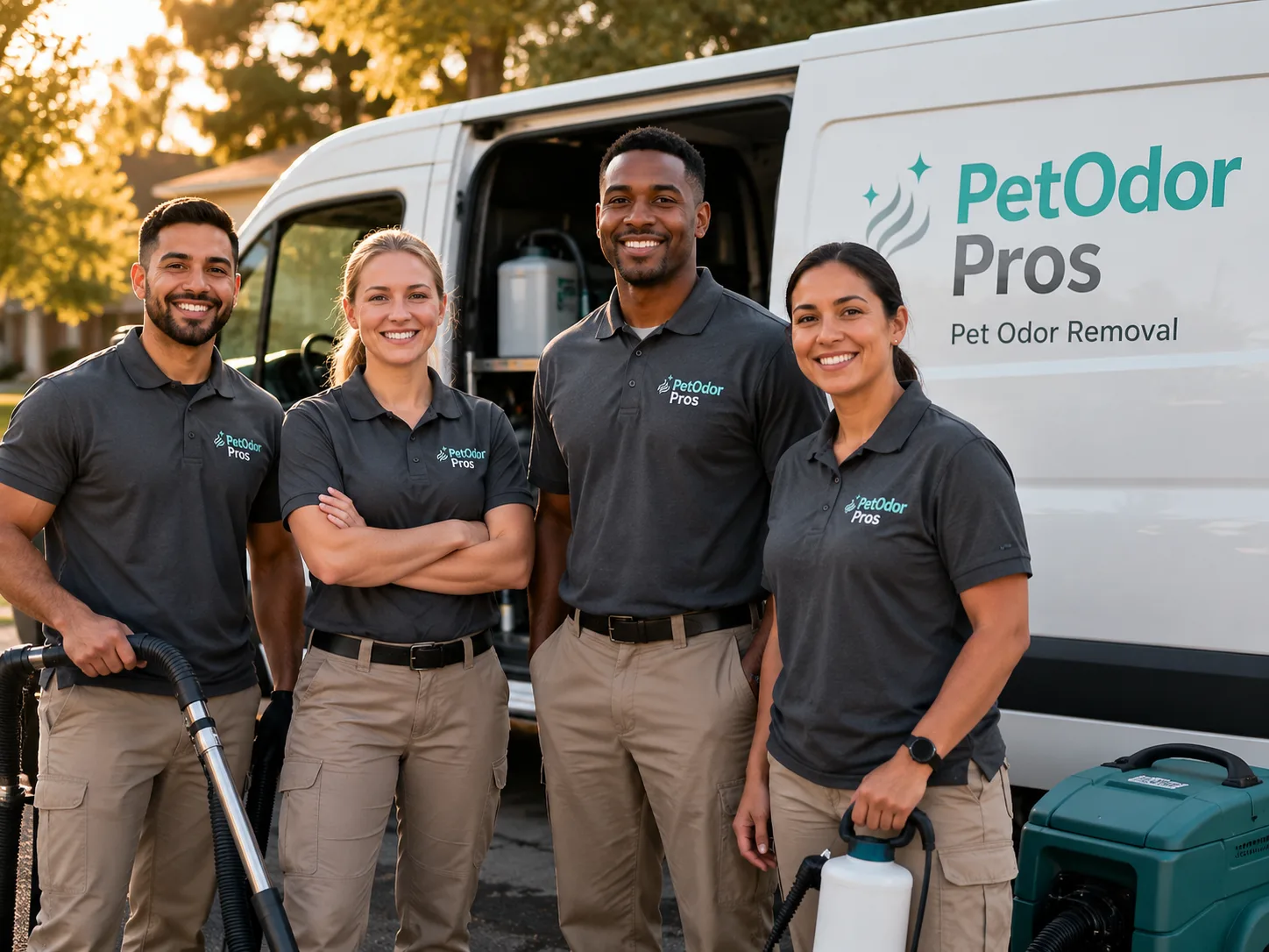 Pet Odor Removal team serving Deport, TX